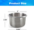 GSE Stainless Steel Drop-in Anti-Spill Storage Drink Cup Holder for Casino Poker Table, Work Desk and Boats, RV Cars & Trucks