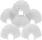 Zerodeko 6 Pcs Igloo Figurines Set - Realistic Miniature Arctic Igloo Toys for Kids Playset