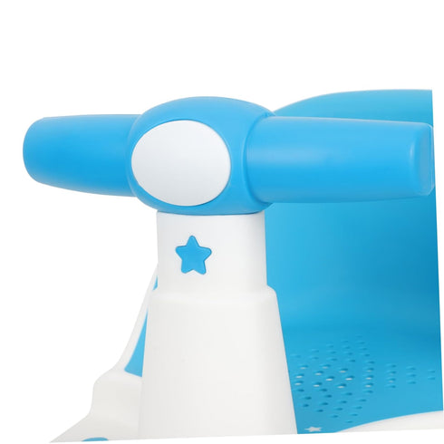 Levemolo Bath Seat with Backrest and Non-Slip Suction Cups Shower Chair for Sit-up Support Safe Material Bathtub Seat