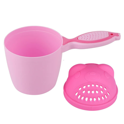 ZASCHMOY 6 Cute Baby Shampoo Cup with Fishshaped Handle. Eyeprotecting Shampoo Cup Made of Rubber, Suitable for Babies
