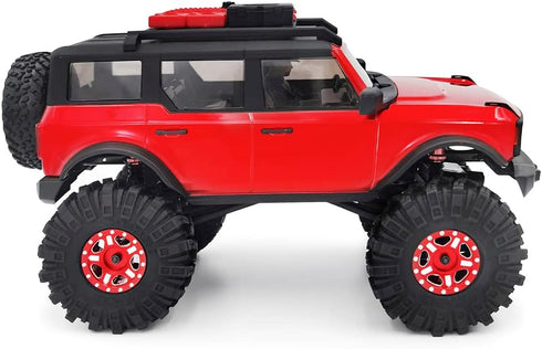 4Pcs 1.0" Soft Rubber Crawler Tires 62mm for 1/24 Axial SCX24 Deadbolt Bronco RC Car (c)