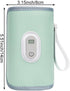 Luxylei Milk Bottle Insulation Cover USB Baby Feeding Bottle Warmer Portable Milk Bottle Travel Heater Bottle Warmer