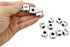 Ahoper 12 16mm Right Left Center Dice Only Dices Prime Dice Game six sided Standard Size, Easy to Grip