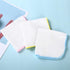 COMPUKAS 9pcs 30x30cm Burp Towels Cotton Small Square Kerchiefs High Density Water Absorption Soft Saliva Wipers