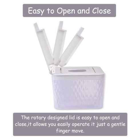 Umtiti Container(WH,BN+2Panda) Wipes Dispenser & Wipes Pouch/Tissue Bag, Wipes/Tissue Case with Moisture Seal Secure