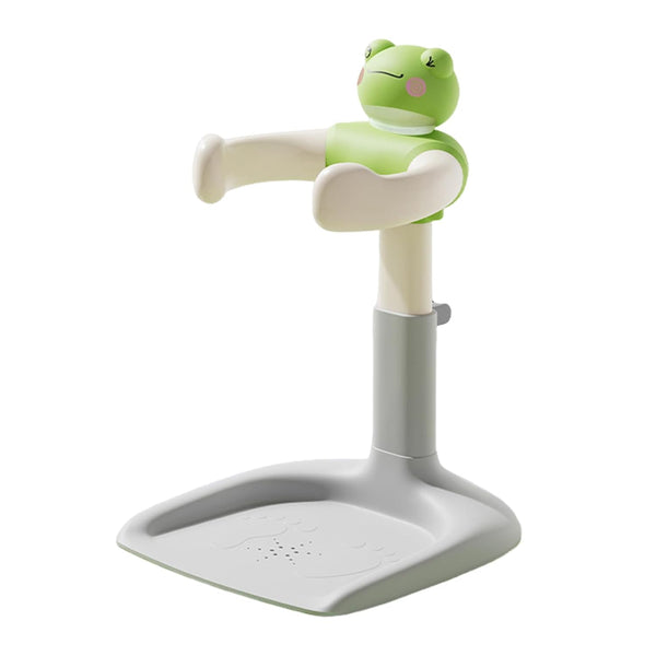 JENPECH Baby Shower Rack Height Width Adjustable Anti-Slip Base Baby Bath Rack Duck