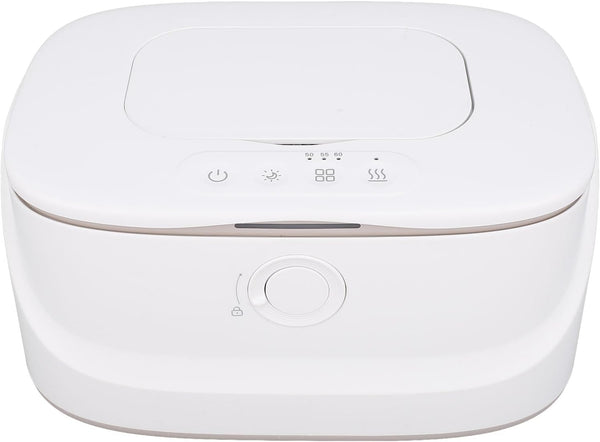 SIXRUN Baby Wipe Warmer, Large Capacity Wet Wipes Heater Dispenser with Night