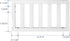 Salcod Toddler Crib Guardrail Compatible with Dream On Me Convertible Crib, Crib Rail for Prevent Toddler from Rolling