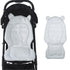 Ibluelover Stroller Seat Liner Universal Reversible Pram Pushchair Cushion Pad Breathable Kids Car