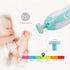 EGG Trimmer Baby Nail File Clippers Electric Nail File with LED Light Professional Safety Fingernails Care for Adults