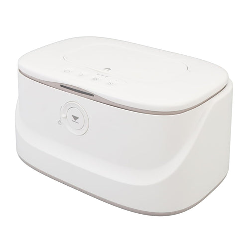 ZASCHMOY USB Heated Baby Wipes Warmer with Adjustable Temperature, Smart Night Light, and Sealed Fliptop Design