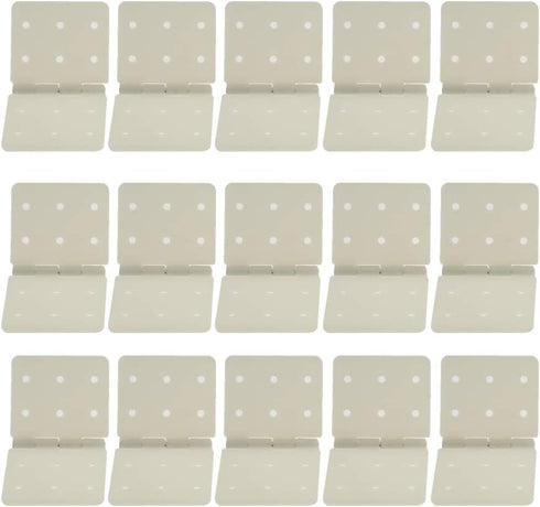 25Pcs Pinned Nylon Hinges for RC Model Airplane Aircraft KT Board Fixed