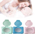 Xinsheinelry Airtight Baby Wipes Holder & Storage Organizer Keep Wipes Moist, Portable Flip-Top Lid Box for Diaper Bag