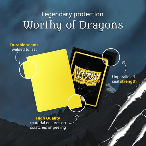 Dragon Shield Japanese Size Card Matte Sleeves - 60 CT Premium TCG Sleeves