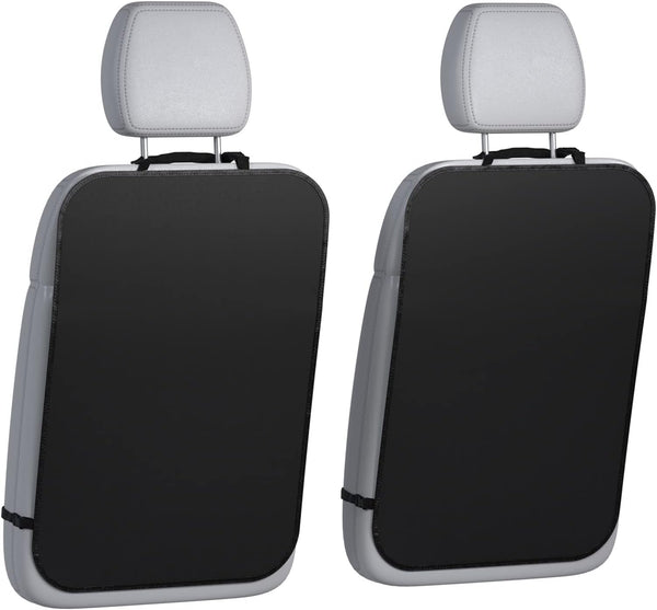 lebogner Back Seat Cover for Kids, 2 Pack X-Large Waterproof Kick Mats