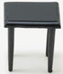 Classics by Handley Dollhouse Miniature Side Table, Black