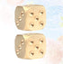 ARTIBETTER 2 Pcs Metal Dice: Brass Dice for Poker Party Game, Role Playing Games, Golden Dice for Tables