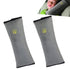Gray Seat Belt Pillow for Kids 2PC, Seatbelt Pillow for Child Travel,