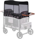 SeedFuture Mosquito Net Cover for W4 Stroller Wagon, Mosquito Net Compatible with