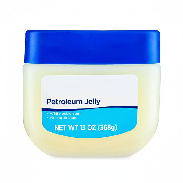 Generic Petroleum Jelly, White Petrolatum, Skin Protectant, 13 oz (368g)