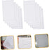 CVUTOVO 60x60cm -Pack Cotton Burp Cloths and Reusable Cloth Diaper Inserts for Newborns Absorbent Washable Leak-Proof