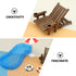 Toyvian 2 Sets Doll House Swimming Pool with Swimming Ring, Folding Beach Sunbath Chair Miniature Craft Furniture Pool