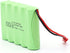 SHAWOROCE 2400mAh 6V 4X4 Ni-Mh Rechargeable Ni-MH Battery for RC Car Electric Toy Truck SUV Construction Dumper Remote