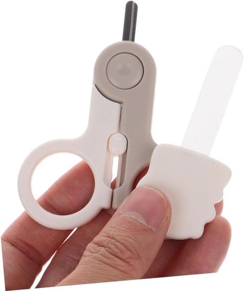 Set Trimmer MERRYHAPY Newborn Nail Kit Nail Scissors File Clippers Girl Grooming Tool Compact for Travel Storage