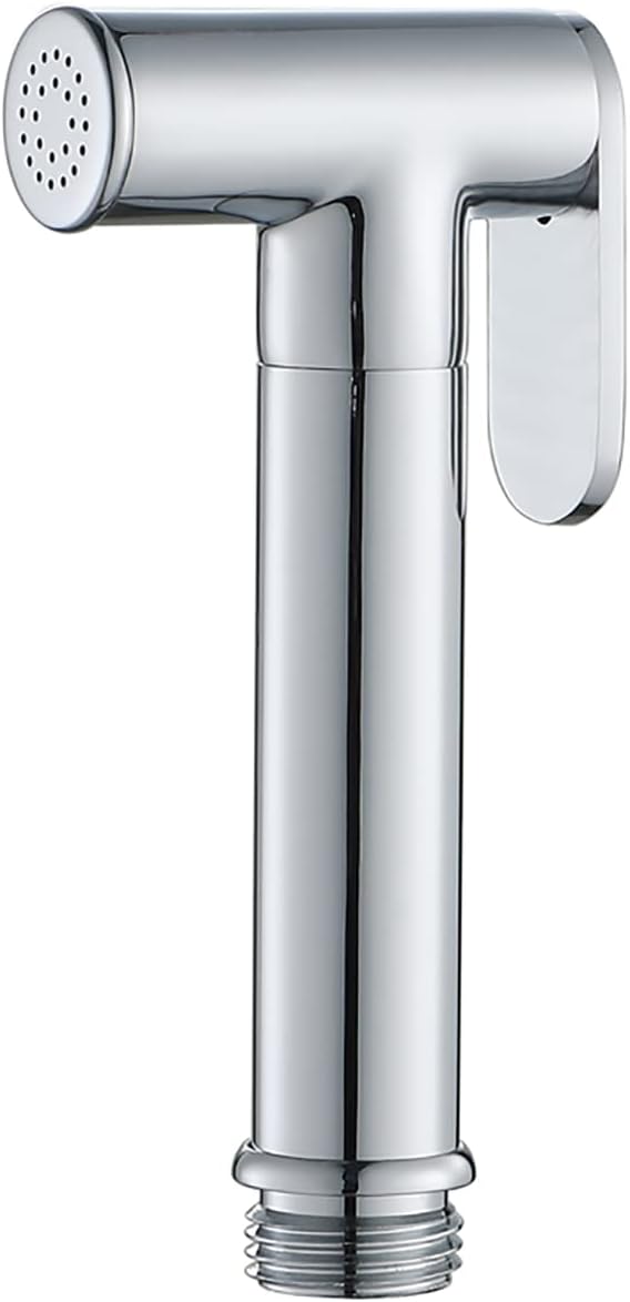 XKHLQLPEF Handheld Bidet Sprayer for Toilet, Baby Cloth Diaper Sprayer Brass Round Toilet