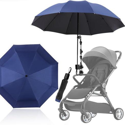 Toega Baby Stroller Parasol,360 Adjustable Mount, Waterproof,Umbrella for Stroller Sunshade for All Kinds