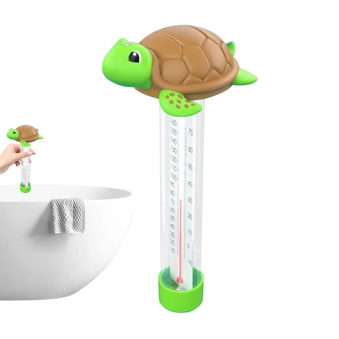 Generic Swimming Water Temperature Gauge | Accurate Fast Response Double Scale,Floating Bath Toys Water Temp Monitor