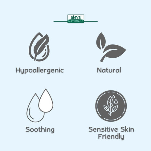 Aleva Naturals Soothing Baby Diaper Cream - Organic Shea Butter, 3.4 Fl Oz