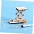 Toyvian 1 Set Hydraulic Lift Model Wood Puzzle Toy for Kids, Mechanical Model Building Kits