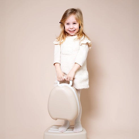Portable Toddler Toilet Seat - My Carry Potty in Natural Beige