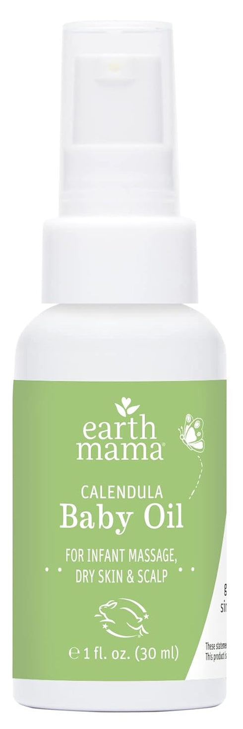 Earth Mama Set 5 A Little Something for Baby Gift Box |Safe Skin Care Newborn Essentials for Baby Shower- Diaper Balm
