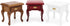 1:12 Miniature Furniture Bedside Table Dollhouse Accessories Wooden Nightstand Vintage Living Room Bedroom Scene