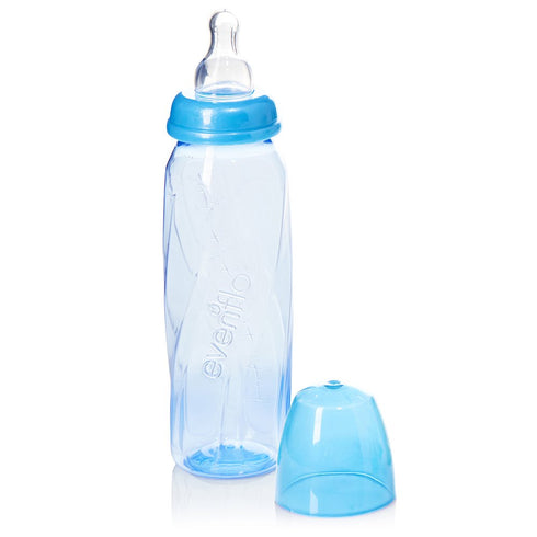 8 Oz, 6 Evenflo Feeding Premium Proflo Vented Plus Polypropylene Baby, Newborn and Infant Bottles - Helps Reduce Colic