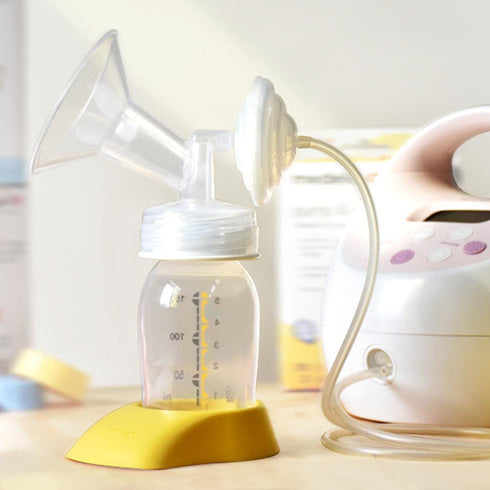Maymom Baby Bottle Thread Changer for Spectra S1 S2 Pumps, Compatible with Medela Bottles, Includes Duckbills
