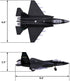 Pull Back Stealth Bombers & Fighter Planes - Alloy Toy Aircraft