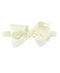 RuffleButts Ivory Bow Headband for Girls - One Size