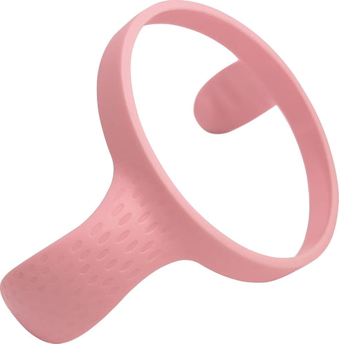 Set 6 (6 Easy Grip Bottle Handles Compatible with Comotomo Feeding Baby Bottle, of Pink)