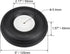 uxcell Tire and Wheel Sets for RC Car Airplane,PU Sponge Tire with Plastic Hub,5" 2pcs