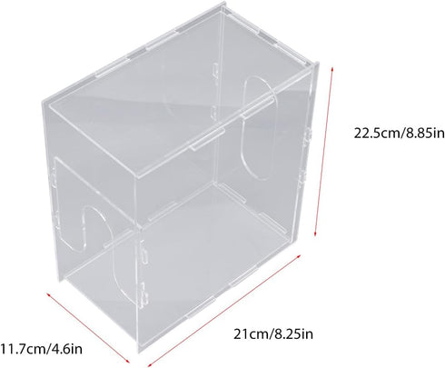 Compact Breast Milk Storage Tower - Transparent Container for Easy Organization