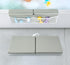 Elbow PandaEar Baby Bath Kneeler & Rest Pad, Comfortable Non-Slip Kneeling Mat Cushion with Toy Organizer Storage
