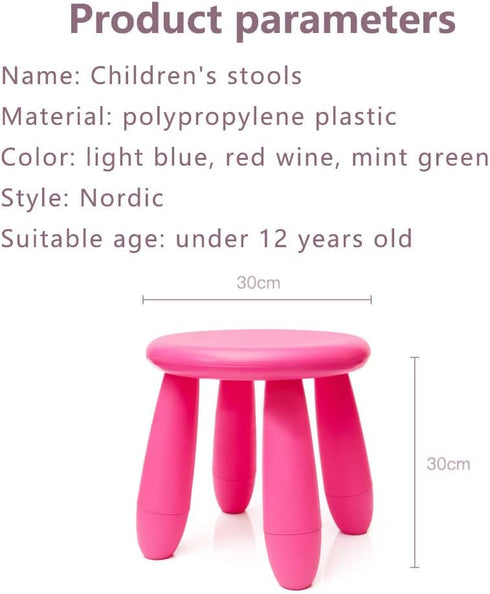 Soerreo Kids Step Stool, Kindergarten Study Stools, Lightweight Footstools are Sturdy and Durable, Very Suitable