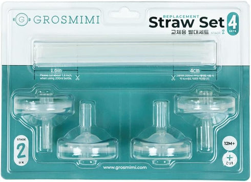 GROSMIMI Replacements (Straw kit 4-counts, Stage2)