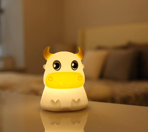 Dimanito Cute Kids Night Light Night Lamp Night Lights for Kids Bedroom Toddler Baby Portable Silicone Battery Led