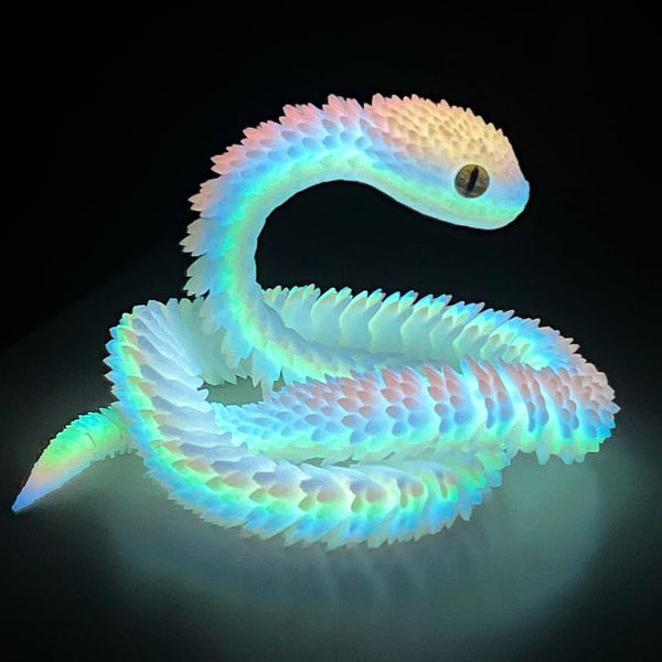 SGYYSG 24 Inch 3D Printed Snake - Movable Articulated Snakes, Perfect 3D Printed