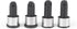 HAIBOXING RC Car Spare Parts - Plastic Front/Rear Wheel Shafts Cups for 1/18th Scale Remote Control Trucks Accessories