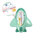Mikinona Bath Thermometer Floating Cartoon Tub Thermometer for Newborn Safety Water Temperature Measurement Green